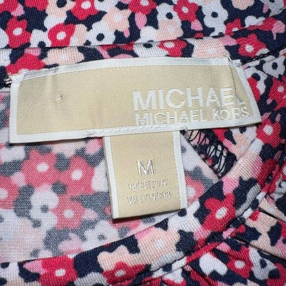Michael Michael Kors Floral Print Midi Dress women’s size medium - Picture 9 of 9